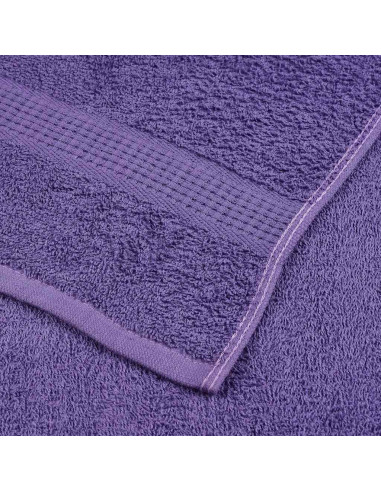 Asciugamani da bagno FROGN 2 pz Viola 100x150 cm 360 g/m²