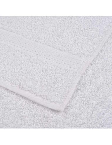 Asciugamani FROGN 10 pz Bianco 30x30 cm 360 g/m²