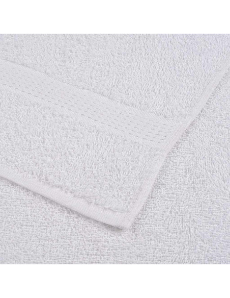 Asciugamani FROGN 10 pz Bianco 30x30 cm 360 g/m²