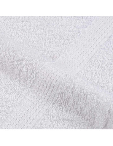 Asciugamani FROGN 10 pz Bianco 30x30 cm 360 g/m²
