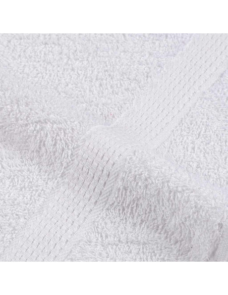 Asciugamani FROGN 10 pz Bianco 30x30 cm 360 g/m²