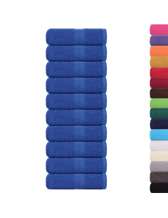 Asciugamani FROGN 10 pz Blu 30x30 cm 360 g/m²