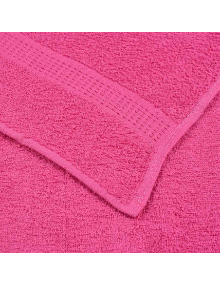 Asciugamani FROGN 10 pz Rosa 50x100 cm 360 g/m²