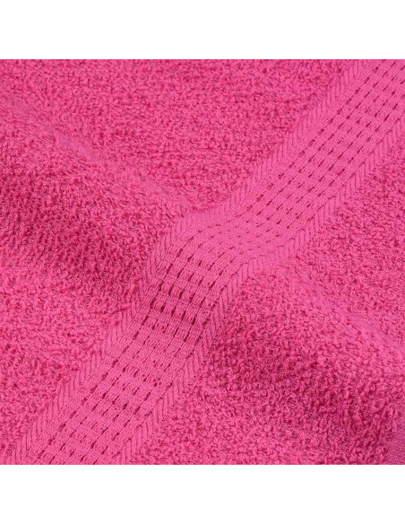 Asciugamani FROGN 10 pz Rosa 50x100 cm 360 g/m²