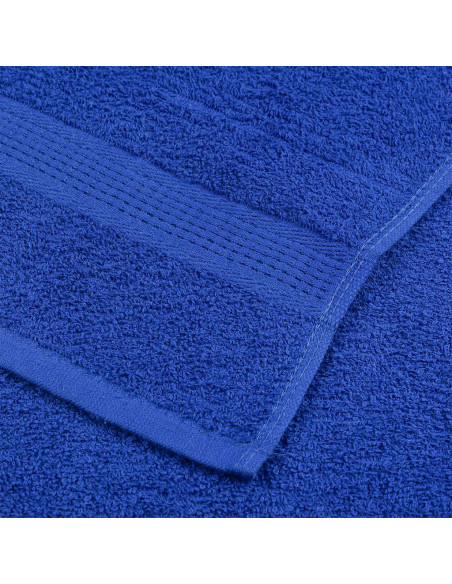 Asciugamani FROGN 10 pz Blu 30x30 cm 360 g/m²
