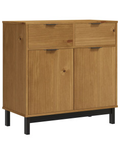 Credenza FLAM 80x40x80 cm in Legno Massello di Pino