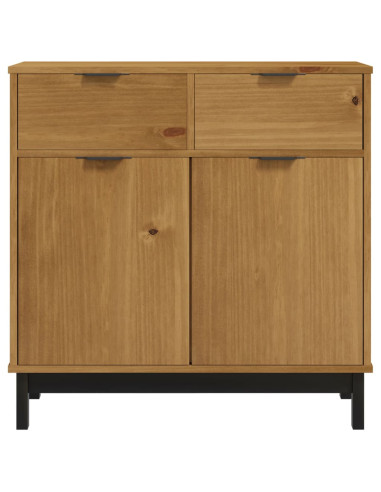 Credenza FLAM 80x40x80 cm in Legno Massello di Pino