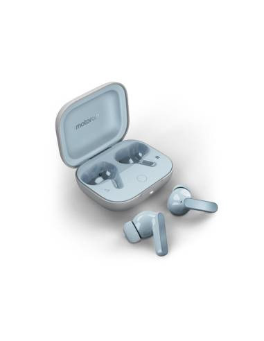Motorola Auricolari Moto Buds Bass Glacier Blu
