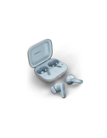 Motorola Auricolari Moto Buds Bass Glacier Blu