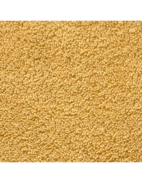 Asciugamani da bagno Premium SOLUND 4 pz Oro 100x150 cm 600 g/m²