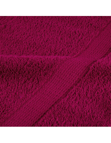 Asciugamani da sauna premium SOLUND 2 pz Bordeaux 80x200 cm 600 g/m²