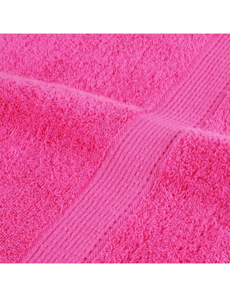 Asciugamani da Doccia SOLUND 2 pz Rosa 70x140 cm 600g/m²