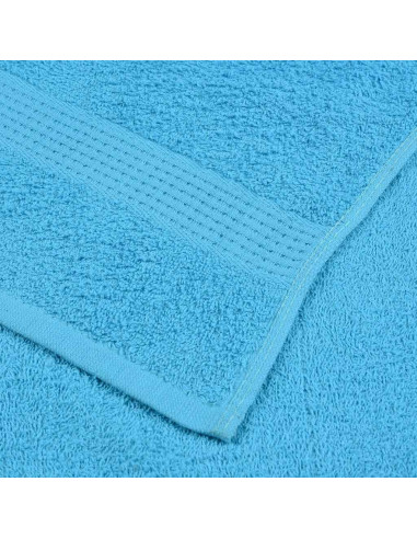 Asciugamani FROGN 2 pz Turchese 100x200 cm 360 g/m²