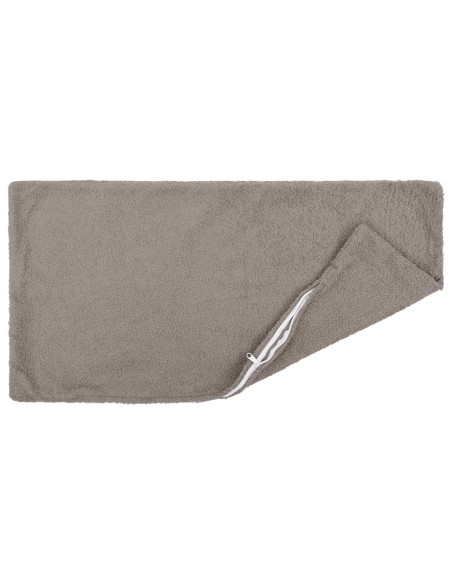 Federa 12 pcs HEERLEN Grigio Chiaro 40 x 80 cm Bouclé