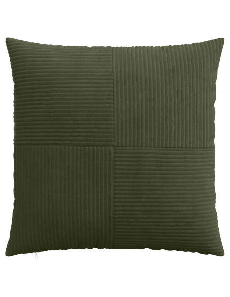 Federa 2 pcs ALMELO Verde 55 x 55 cm corduroy