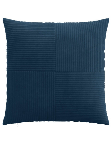 Federa 2 pcs ALMELO Blu navy 55 x 55 cm corduroy