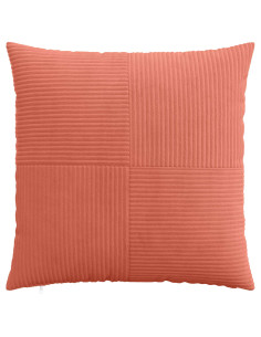 Federa 2 pcs ALMELO Rosso Arancio 55 x 55 cm corduroy 2