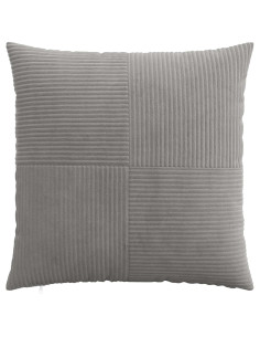 Federa 6 pcs ALMELO Grigio Chiaro 55 x 55 cm corduroy 2