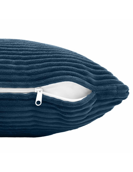 Federa 6 pcs HEERLEN Blu navy 30 x 30 cm corduroy