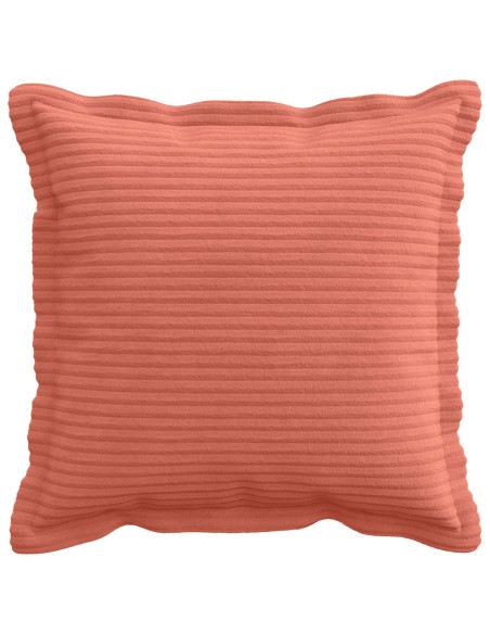 Federa 6 pz HOUTEN Rosso Arancio 45 x 45 cm corduroy
