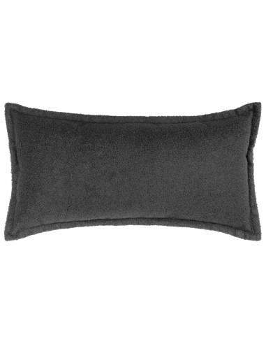 Federa 2 pcs HOUTEN Grigio Scuro 40 x 80 cm Bouclé