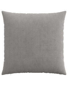 Federa 2 pcs HEERLEN Grigio Chiaro 55 x 55 cm corduroy 2