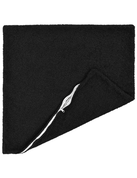 Federa 6 pcs HEERLEN Nero 65 x 65 cm Bouclé