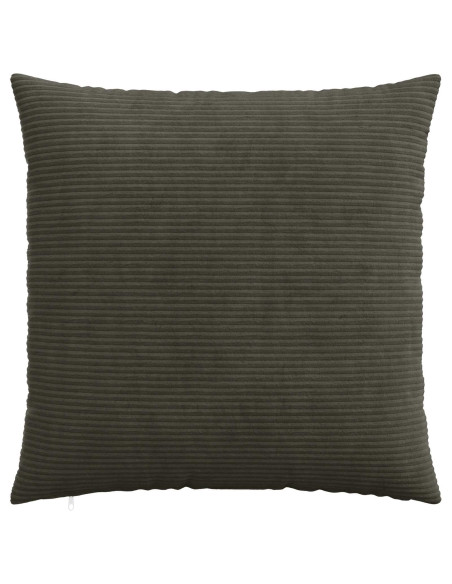 Federa 2 pcs HEERLEN Antracite 65 x 65 cm corduroy