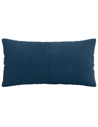 Federa 2 pcs ALMELO Blu navy 40 x 80 cm corduroy