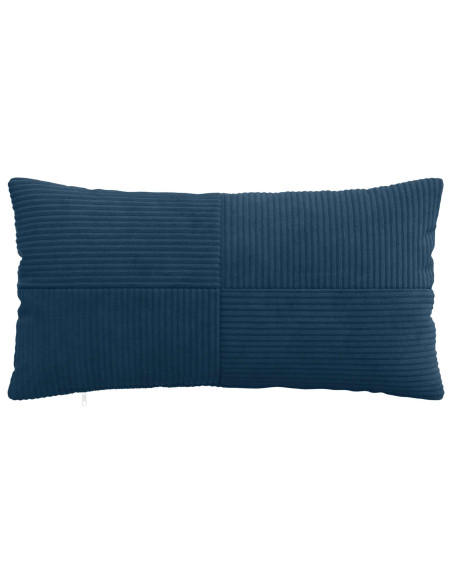 Federa 2 pcs ALMELO Blu navy 40 x 80 cm corduroy