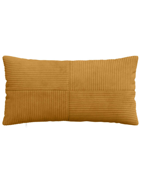 Federa 2 pcs ALMELO Giallo 40 x 80 cm corduroy