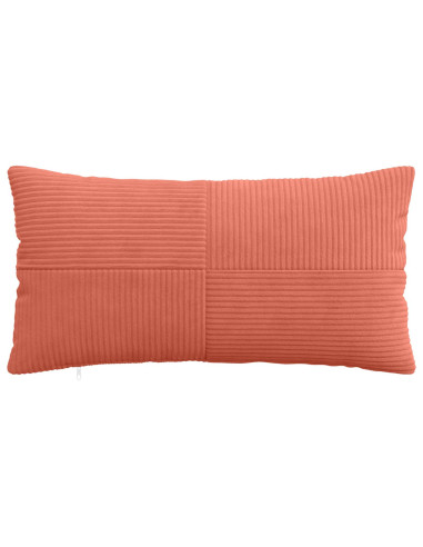 Federa 12 pcs ALMELO Rosso Arancio 40 x 80 cm corduroy
