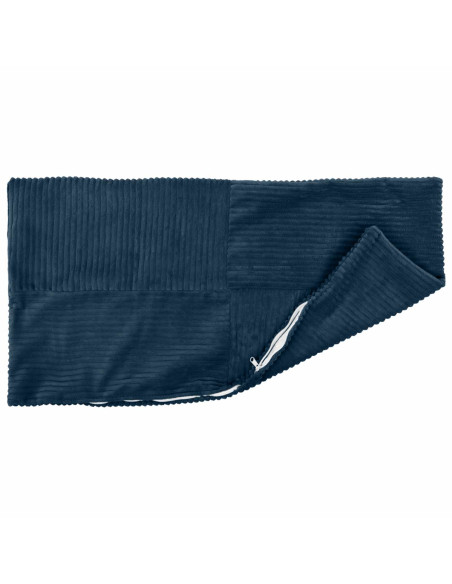 Federa 2 pcs ALMELO Blu navy 30 x 50 cm corduroy