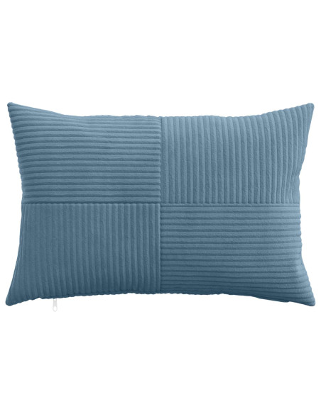 Federa 2 pcs ALMELO Blu 30 x 50 cm corduroy
