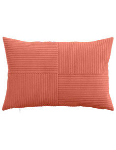 Federa 6 pcs ALMELO Rosso Arancio 30 x 50 cm corduroy 2