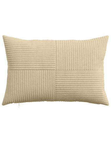 Federa 2 pcs ALMELO Grigio Verde 30 x 50 cm corduroy