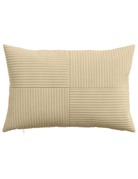 Federa 2 pcs ALMELO Grigio Verde 30 x 50 cm corduroy