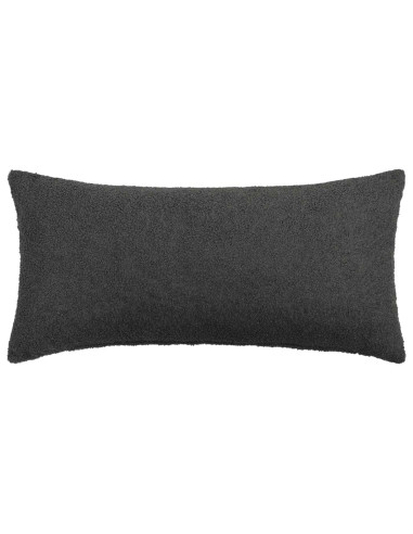 Federa 2 pcs HEERLEN Grigio Scuro 40 x 70 cm Bouclé
