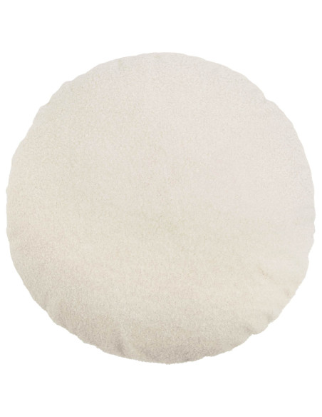 Federa 6 pcs HEERLEN Crema Ø 50 cm Bouclé