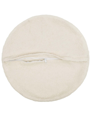 Federa 6 pcs HEERLEN Crema Ø 50 cm Bouclé