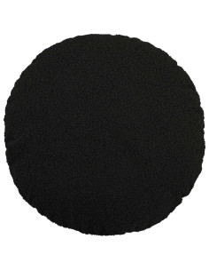 Federa 6 pcs HEERLEN Nero Ø 50 cm Bouclé 2