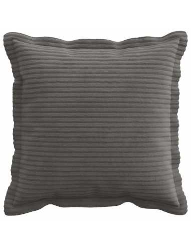 Federa 2 pz HOUTEN Grigio Scuro 50 x 50 cm corduroy