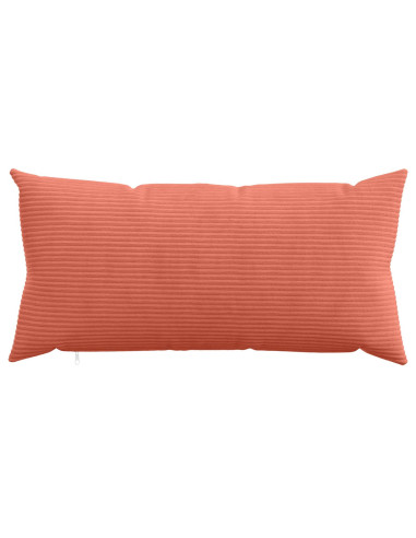Federa 2 pcs HEERLEN Rosso Arancio 40 x 80 cm corduroy