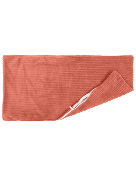 Federa 2 pcs HEERLEN Rosso Arancio 40 x 80 cm corduroy