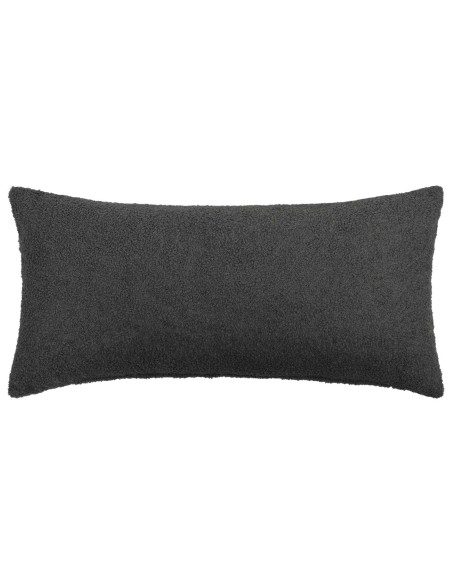 Federa 2 pcs HEERLEN Grigio Scuro 40 x 80 cm Bouclé
