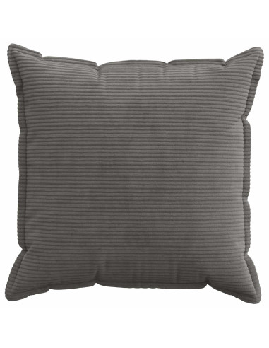 Federa 2 pz HOUTEN Grigio Scuro 70 x 70 cm corduroy
