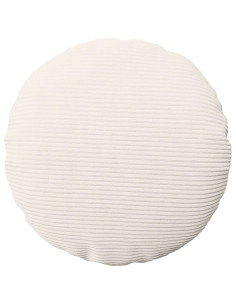 Federa 6 pcs HEERLEN Crema Ø 60 cm corduroy 2