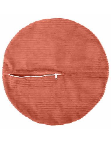 Federa 6 pcs HEERLEN Rosso Arancio Ø 60 cm corduroy