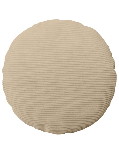 Federa 2 pcs HEERLEN Tortora Ø 60 cm corduroy