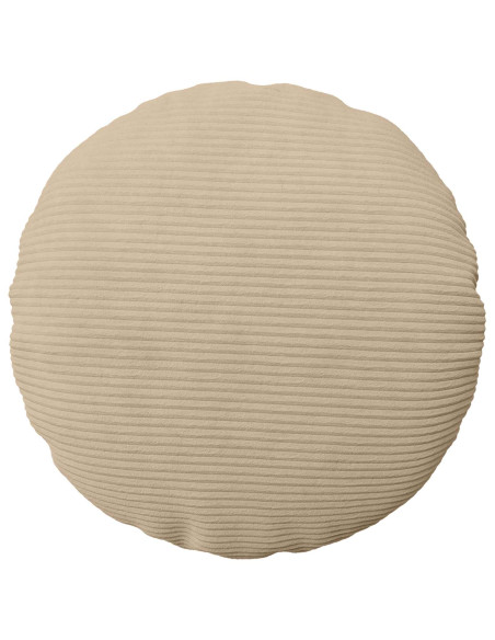 Federa 2 pcs HEERLEN Tortora Ø 60 cm corduroy